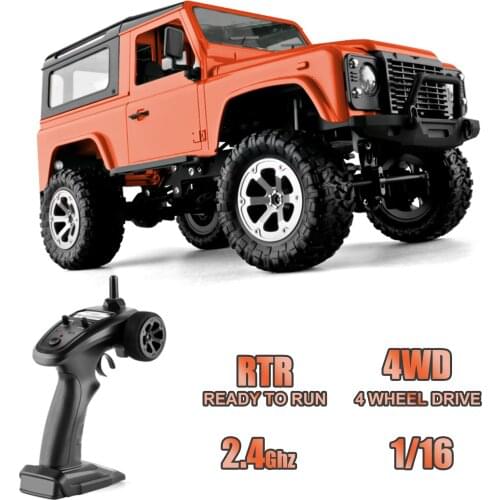 FY003-1A RC Rock Crawler 4WD Off Road Car 2.4GHz Strong Controllability RC Cars 50min playtime 1/16 RC Truck Toy Gift for Kids