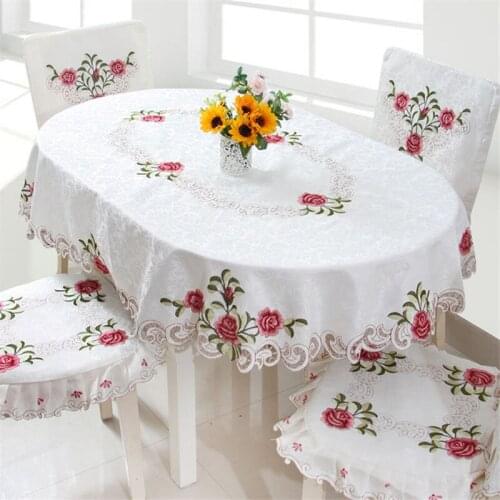 HYPOOLL Lace Tablecloths On The Table
