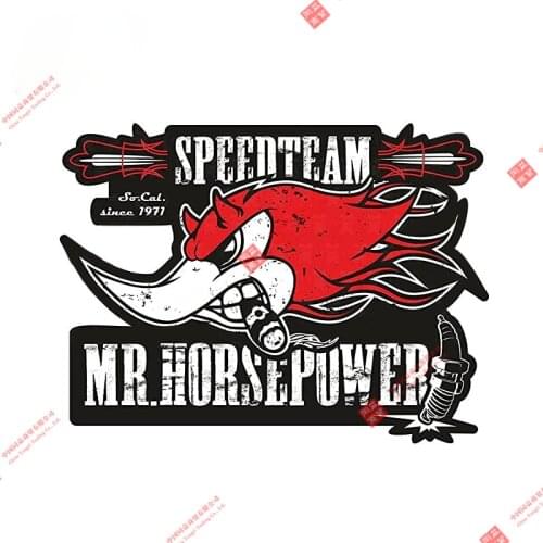 Interesting Car Stickers Hot Rod Vintage Racing Old School Retro Look Car Styling PVC 16cm X 14cm Vinyl Motorcycl Accessories