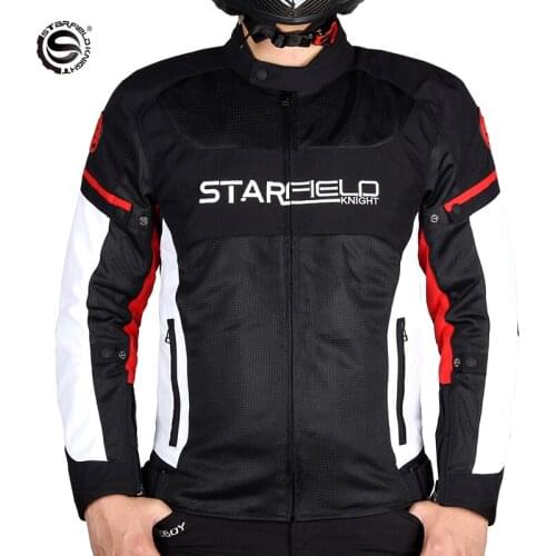 Summer Breathable Motorcycle Jacket Men Chaqueta Moto Motocross Jacket Waterproof Motorcycle Racing Jacket With Remove Linner