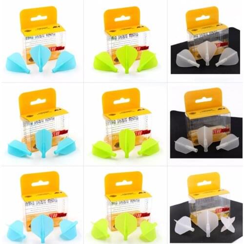 CUESOUL AK4 Dart Flights With AK7 Dardos Shaft Set Standard Shape Durable Anti-fall For Professional Dartboard Games