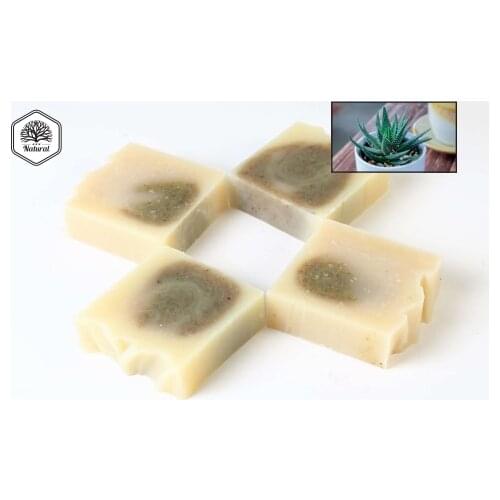 Aloevera Soap Natural Organic Herbal Deep Cleaning Handmade Soap Facial Care Acne Gift Soap Peeling Effective makeup removal
