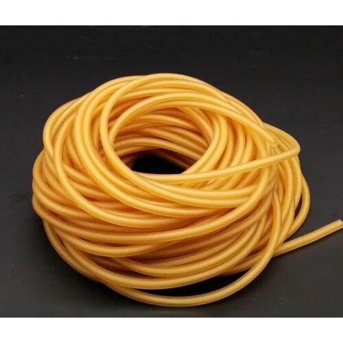 10M Hunting Sling Shot Slings Rubber Sporting Natural Latex Tube Slingshot Green Color Replacement Band Accessories2019