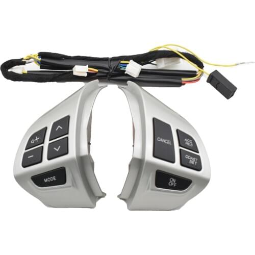 Bluetooth Phone Cruise Control steering wheel switch sliver buttons 8701A087 8602A00 For Mitsubishi ASX 2007-2012 Outlander