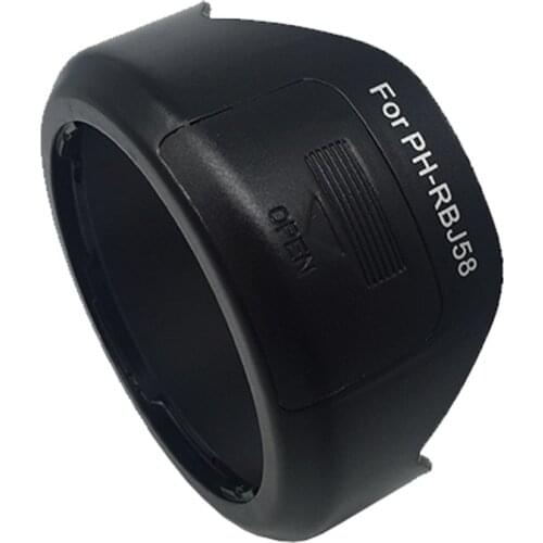 PH-RBJ PHRBJ 58MM flower camera Lens Hood For Pentax pk HD DA 18-50mm WR RE