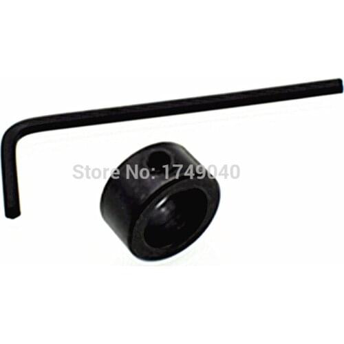Carbon Steel Woodworking Drill Bit Depth Stop Collars Ring Diameter 10mm Positioner Locator With Portable Hex Wrench