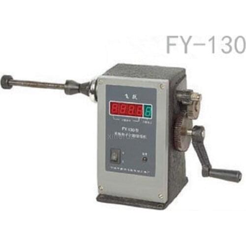 High quality Manual Hand Coil Winding Machine Winder Two Speed FY-130 0-9999 ring 150MM Max. Coil Diameter 120MM Max. Coil Width