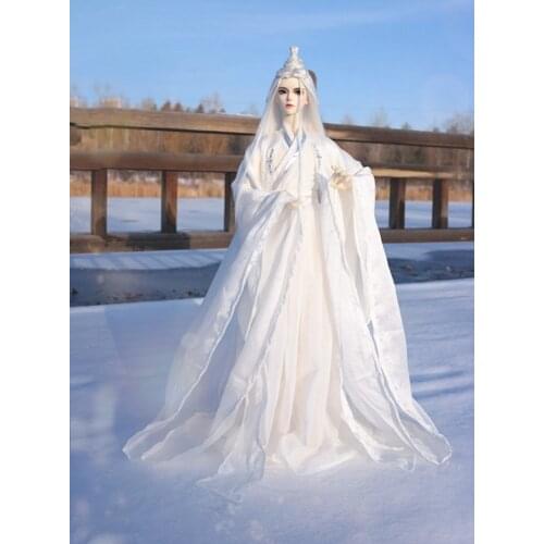 1/4 1/3 BJD Clothes Doll Accessories Chinese Ancient Costume Hanfu Samurai Dress for BJD/SD SD13 ID72 80cm Strong Uncle C0737