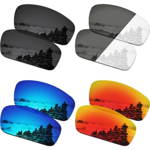 SmartVLT 4 Pairs Polarized Sunglasses Replacement Lenses for Oakley Splinter - 4 Colors