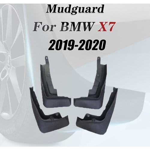 Car Mudflaps For BMW X7 G07 2020 ~ 2019 4 PCS Front Rear Fender Mud Guard Flap Splash Flaps Mudguards Accessories