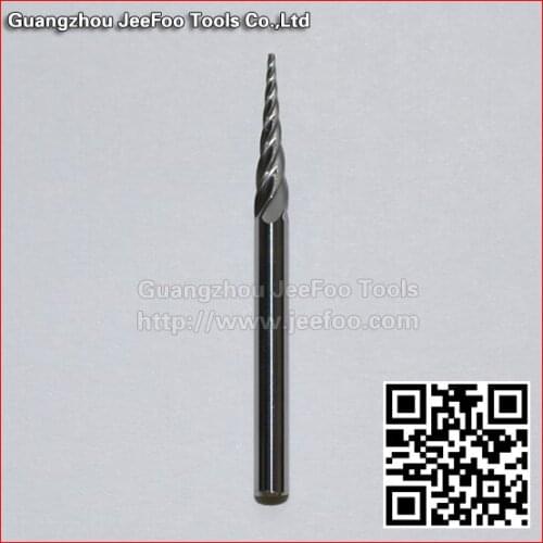 D3.175*0.7 Five Flutes Taper End Mill/ Solid Carbide CNC Taper End Mill /CNC Router Bits