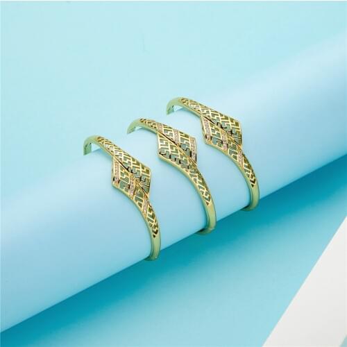 Dubai gold bracelet Moroccan women wedding charm gold bracelet