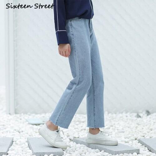 New Denim Jeans Femme High Waisted Trousers Cowboy Women Pants Y2k Aesthetic Vintage Fashion Classic Clothing Vintage Washed