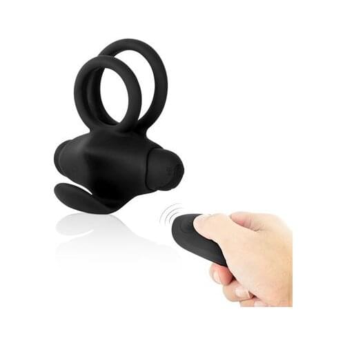Cock Ring Male Wireless Remote Control Vibrate Penis Cockring Vibrator Clitoris Stimulate Delay Ejaculation Sex Toys for Men