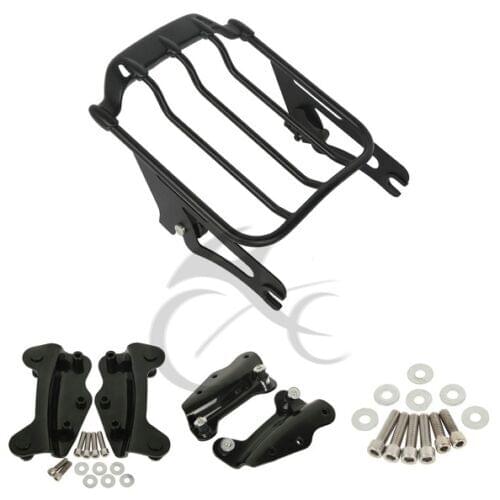 Motorcycle Pack 4 Point Docking Kit Air Wing Luggage Rack For Harley Tour Pak Touring Electra Street Road Glide 09-13 FLHT FLHX
