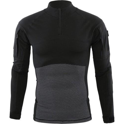 Hiking Shirt Long Sleeve Tactical Shirt 5XL Army Military Combat T-shirts Camping Hunting Cloth Outdoor Sport Shirts