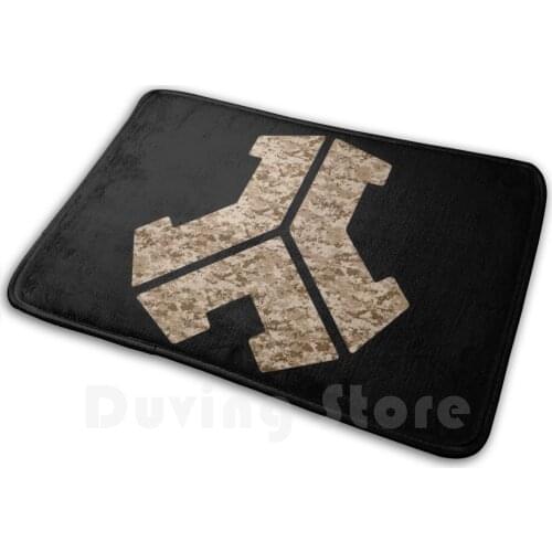 Defqon Desert Camo Soft Non-Slip Mat Rug Carpet Cushion Defqon Hardstyle Music Desert Colors Military Camo