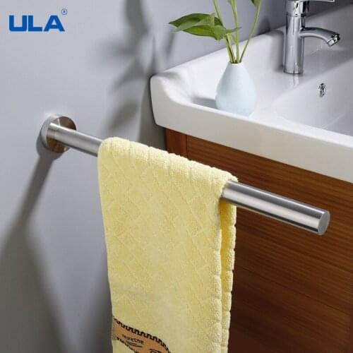ULA Stainless Steel Robe Hook Wall-mounted Kitchen Door Coat Hanger Bathroom Hardware Towel Rack Organizer