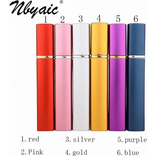 Nbyaic Perfume dispensing bottle 12ml portable perfume replacement empty bottle travel detachable glass liner spray bottle 1pcs