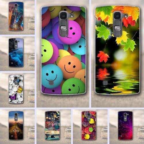 For LG Spirit 4G LTE H440Y H420 H422 H440N Silicon Shell 3D Flower Paint For LG Spirit Case Soft TPU Back Cover Phone Case 4.7"