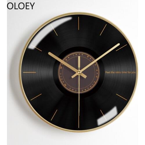 Modern Design Nordic Silent Large Wall Clock Metal Kitchen Living Room Bedroom Home Decor Creative Luxury Wall Clocks Wall Watch