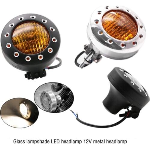 5" Super Bright Motorcycle Round Headlight Head Lamp Replace for HONDA