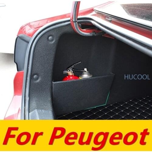 For Peugeot 508 2012-18 trunk storage baffle storage partition storage box