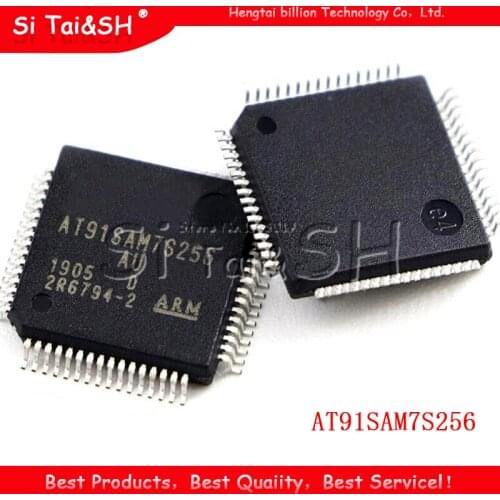 1pcs AT91SAM7S256-AU QFP64 AT91SAM7S256 91SAM7S256 64-LQFP