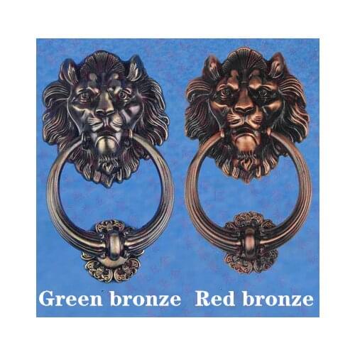 20cm large antique Lion door Kicker Lionhead porter Lions home decoration door knocker