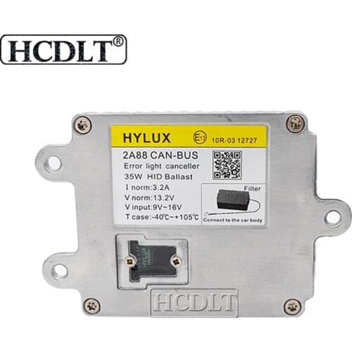 HCDLT 3 Years Warranty 35W Hylux Hyluxtek 2A88 Canbus HID Ballast AC 12V ASIC Chips Hylux Reactor Ignition Block Car Accessories