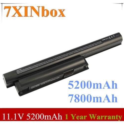 7XINbox 11.1V 6/9 CELLS VGP-BPL26 VGP-BPS26 VGP-BPS26A Laptop Battery For SONY VPCCA C CA CB EG EH EJ CB VPCEG VPCEH VPCEJ VPCCB