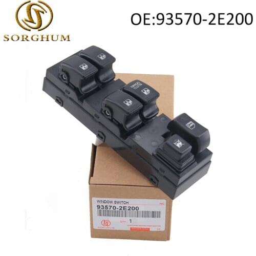 93570-2E200 New Drivers Side Left Master Window Switch For Hyundai Tucson 2005-2013