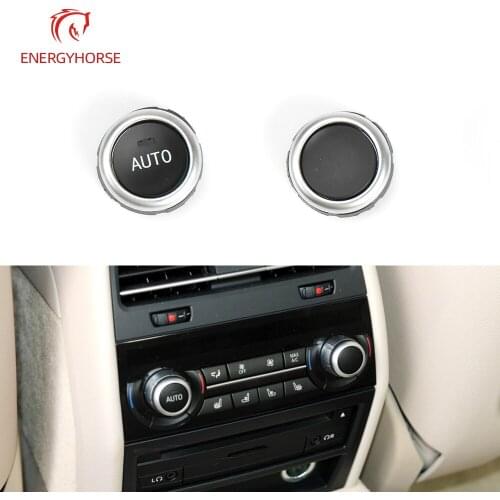 For BMW F10 F07 F02 Air Conditioner A/C Rotation Climate Control Knob Button With AUTO Words For BMW 5 6 7 Series 61319393931