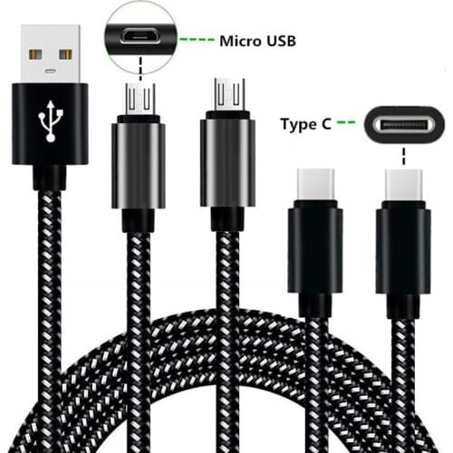 For Huawei honor 9 10 8X 7a pro P20 mate 20 10 P9 lite Y6 Y5 Y7 Prime 2018 Y9 P Smart 2019 fast Charger Type C Micro usb cable