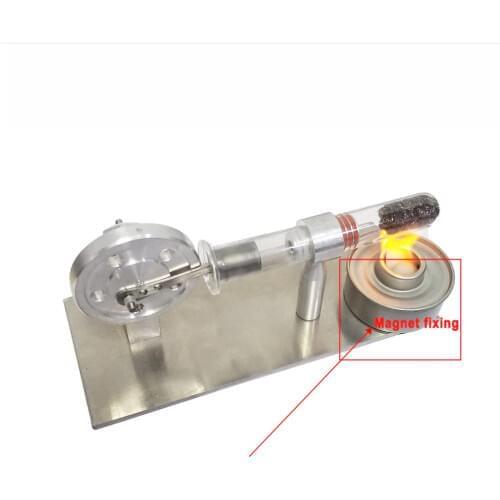 Mini Stirling Engine Micro Generator External Turbine Steam Engine Model Science Education Supplies