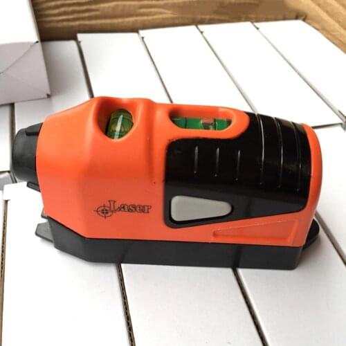 Mini Vertical Spirit Level Tool Infrared Laser Level Instrument Level Ruler Vertical Horizontal Leveling Measurement Gauge Tool