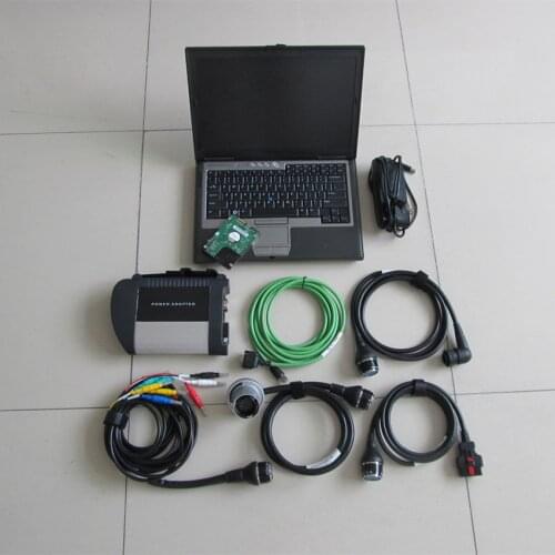 Mb star c4 d630 laptop 320gb hdd 2020.12 newest software full set ready to use 12v 24v diagnostic scanner ready to use