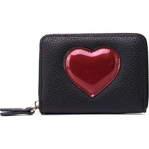 New Women PU Leather Wallets Fashion Female Short Zipper Purses Coin Card Holders High Quality Money Bag Small Cute Lady Clutch