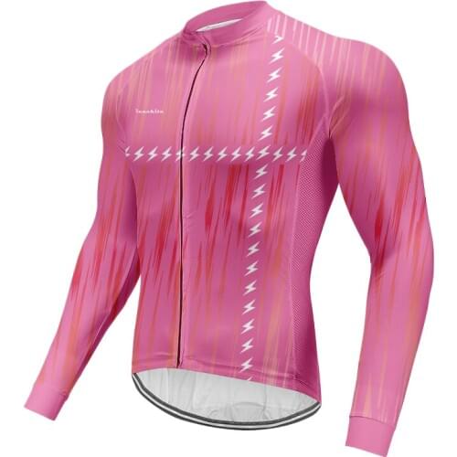 Pro Team thermal fleece Cycling Jersey Spring Autumn long sleeve cycling clothing outdoor bicycle mtb jerseys Maillot ciclismo i