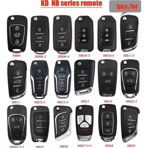 1pcs /lot KEYDIY KD NB Remote NB04 NB12 NB15 NB12 NB18 NB22 NB25 NB27 NB28 NB29 NB30 KD900 Blank Remote Car Key For KD MINI/KD-X