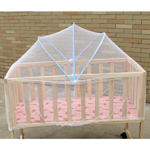 Baby crib netting Mosquito Net for sleeping Bed Mesh For Kids Outdoor Crib Folding Portable Baby Cradle Cover