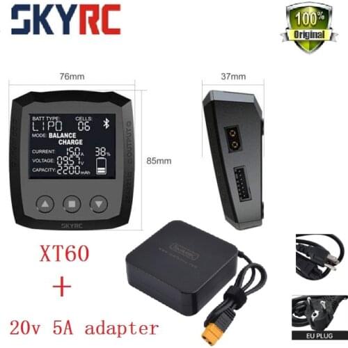 SKYRC B6 Nano 320W 15A DC Bluetooth Micro DC 9-32V Mini Smart Charger Discharger for Li-Po Li-Hv Li-Ion Li-Fe NiMH Ni-Cd battery