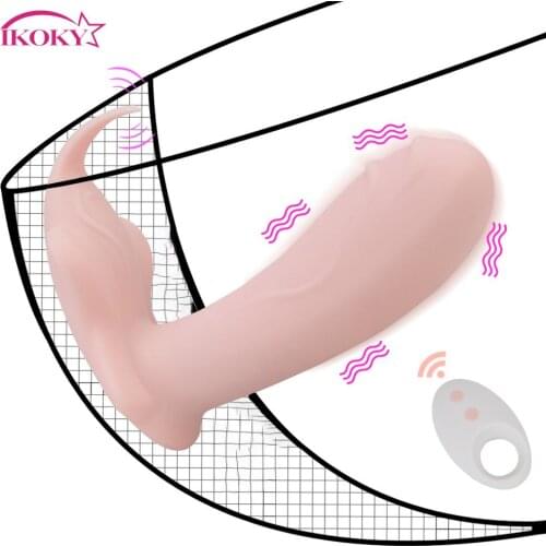 G-spot Panty Vibrator Sex Toys for Women Clitoris Stimulator Outdoor Use Wearable Dildo Vibrator Remote Control 10 Frequency