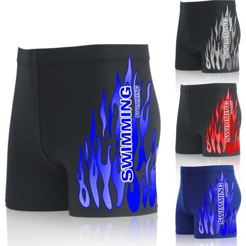 Super Elastic Adjustable Waist Quick-Drying Adult Swimming Trunks for Man