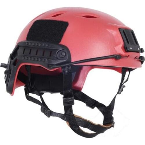 FMA Tactical MOLLE Gear Helmet OPS-CORE FAST Tactical Airsoft Base Jump Military Safety Helmet RED TB285