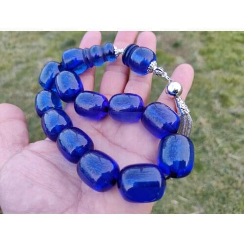 Tasbih Ottoman Faturan German Cherry Amber Sandalous Misbaha Rosary Free Shipping #17T