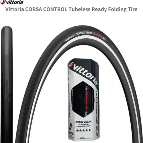 Vittoria Corsa Control G + Graphite Race 2.0 Clincher 700x25/28C Black Skin 320 TPI Bicycle Tire Cover 700C road Tubeless tyre