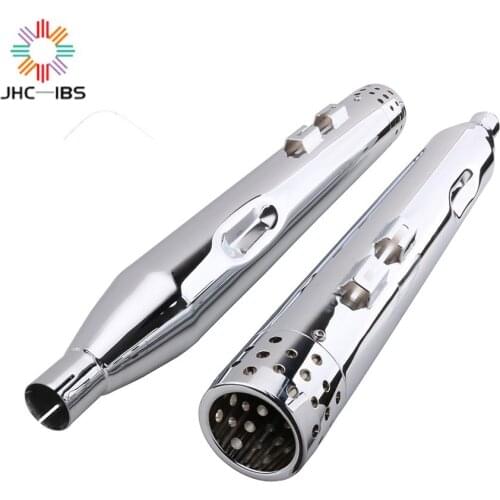 Motorbike 4" Exhaust Pipes For Harley Touring Ultra Limited Road King Dresser Electra Glide Street Road Glide 1995-2016