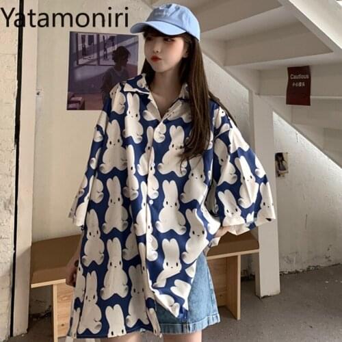 Женские короткие рубашки YATAMONIRI China At AliExpress