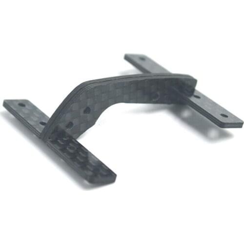 1 Set Carbon Fiber Rear Roller Hanger Lifting Stay Reinforcing Plate Spare Parts For Tamiya Mini 4WD Car Model